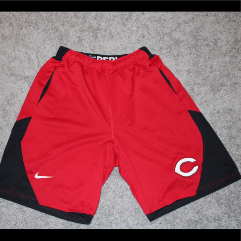 Cincinnati reds basketball shorts Dri fit